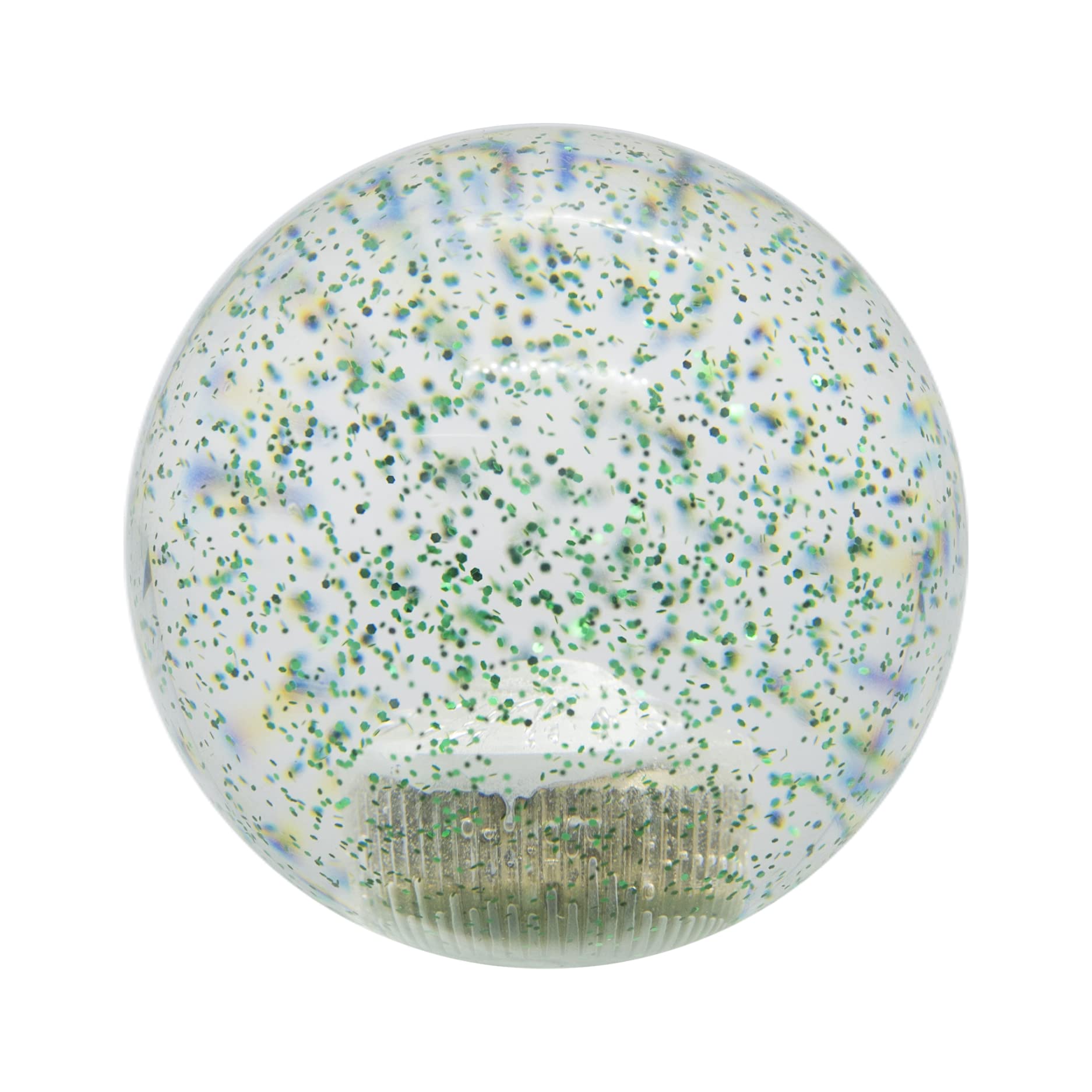 Mavota 2" Plexiglass Snow Transparent Ball Car Universal Shifting Knobs Truck Stick Shifter Knob, Green