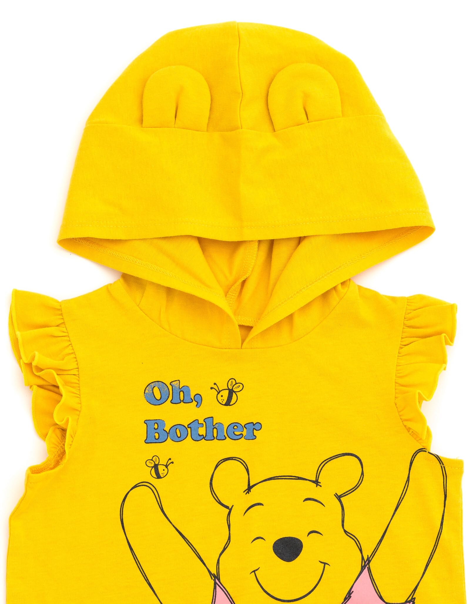 Disney Classics Cosplay-Tanktop und French Terry Delphin Shorts, Outfit-Set für Kleinkinder bis große Kinder (12 Monate – 14–16)