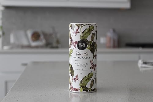 Miniatura 5 de Polvo de vainilla sin talco con arrurruz, avena, zinc y magnesio, polvo corporal calmante para mujeres, rozaduras y desodorizantes, alternativa de