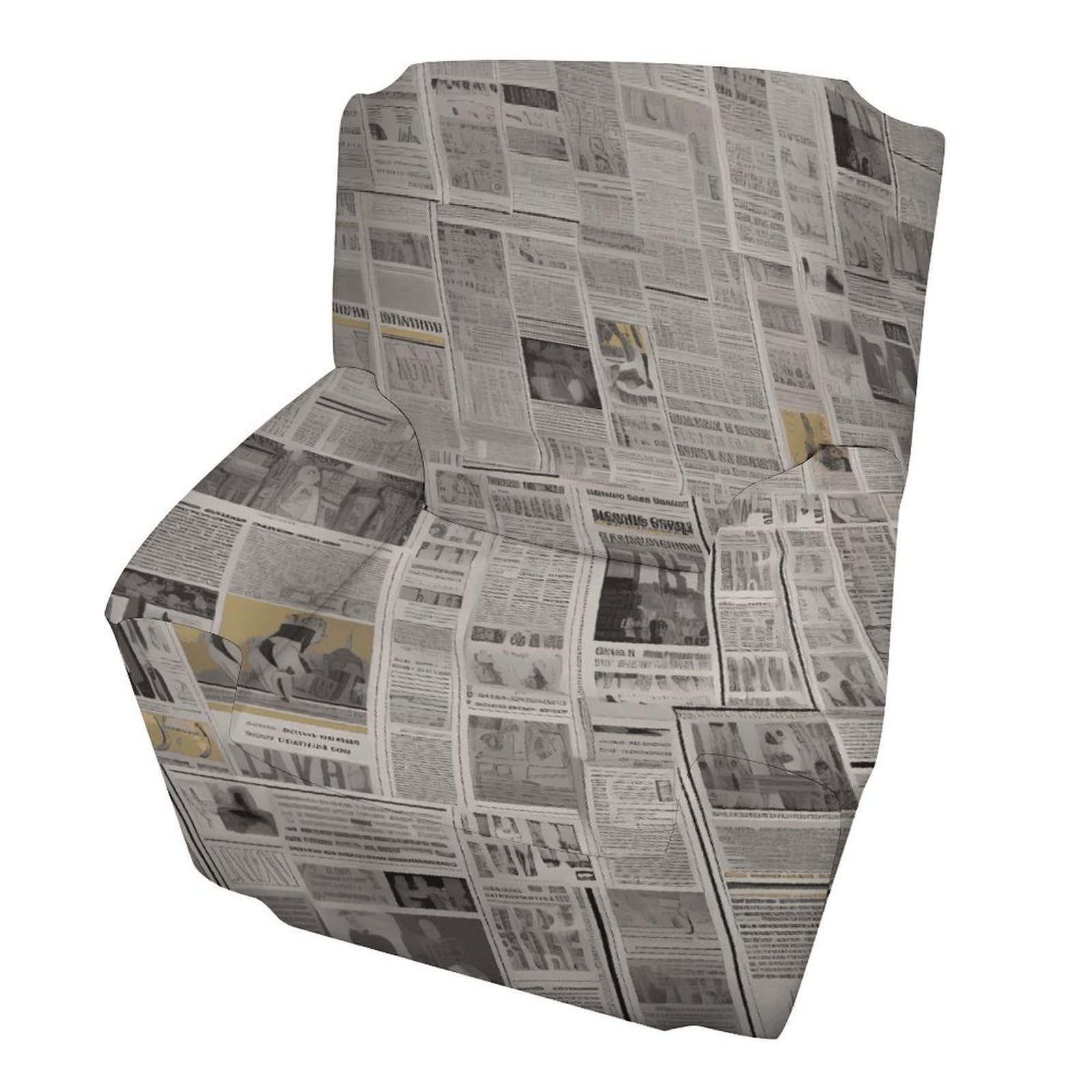 Fekiloot Style Newspaper Couch Cover Sofa Cover Sofa Slipcover