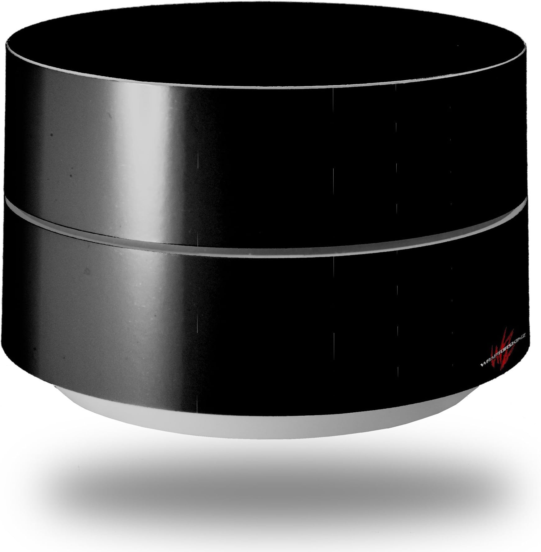 Skin Decal Wrap for Google WiFi Original Solids Collection Color Black (Google WiFi NOT Included) by WraptorSkinz