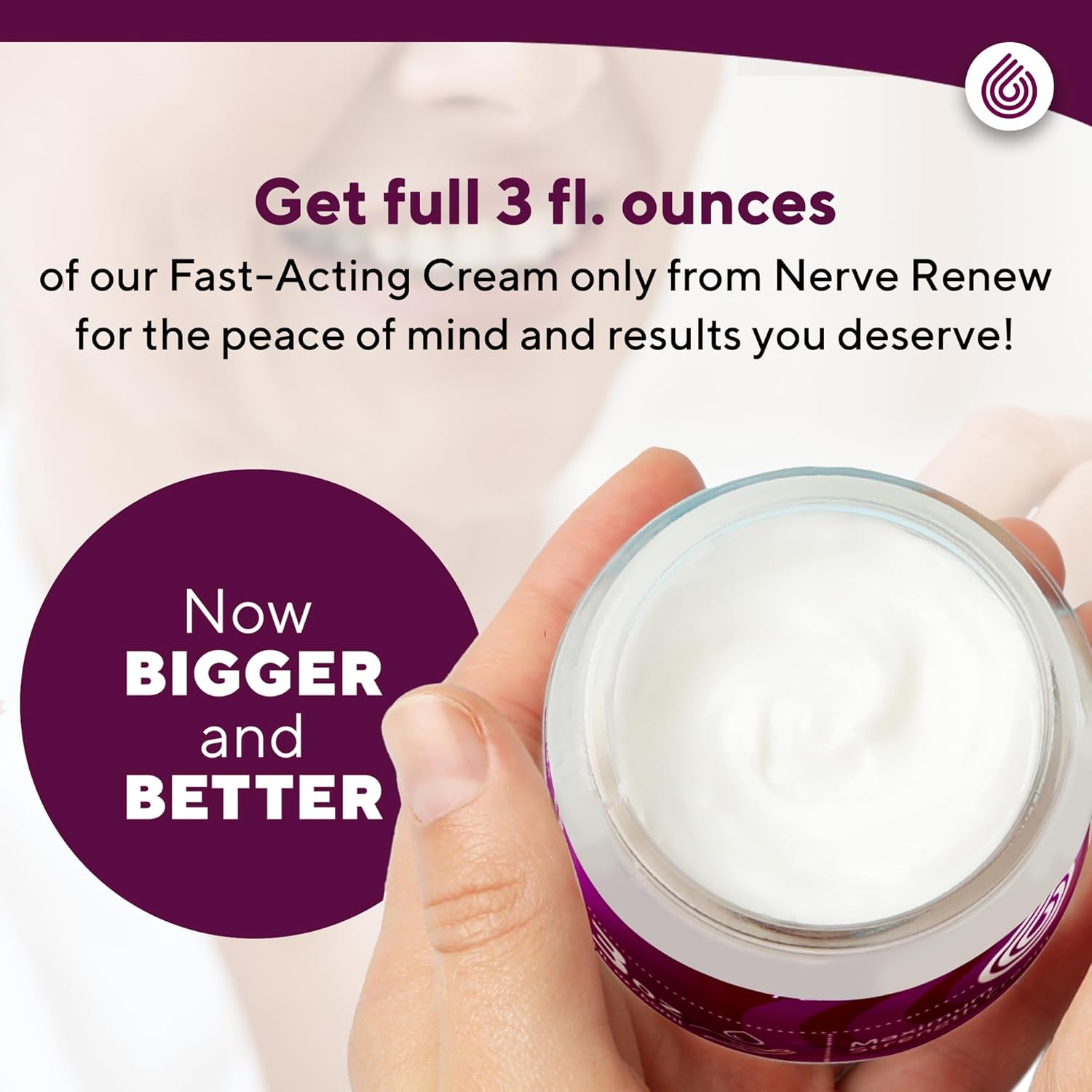 NERVE RENEW Maximum Strength Fast-Acting Nerve Cream - Targeted Ethoxydiglycol, Capric Triglyceride, Arnica Cream Formulation for Soothing Comfort - 3 Pack - Image 4