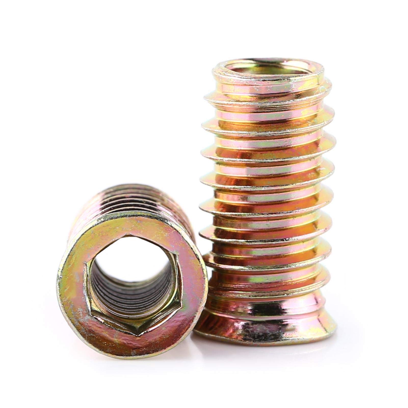 Dadi Di Bloccaggio Esagonali In Acciaio Carbonio - Filettatura Metrica M8 X 1mm, 50 Pezzi - Foto 4