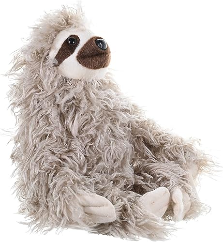 Miniatura 4 de Wild Republic Peluche de perezoso de tres dedos de peluche, juguete de peluche, regalos de perezosos, peluches, 8 pulgadas