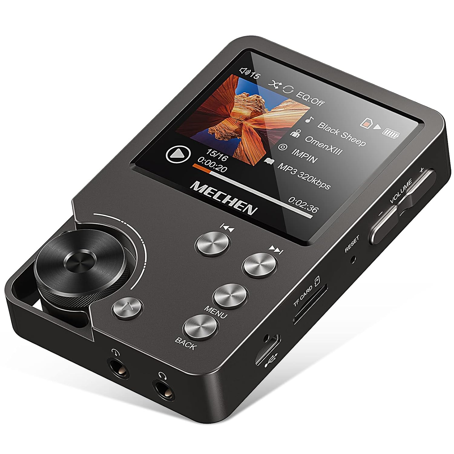 MP3 Player, MECHEN Lossless DSD High Resolution Portable HiFi Digital Audio Music Player with