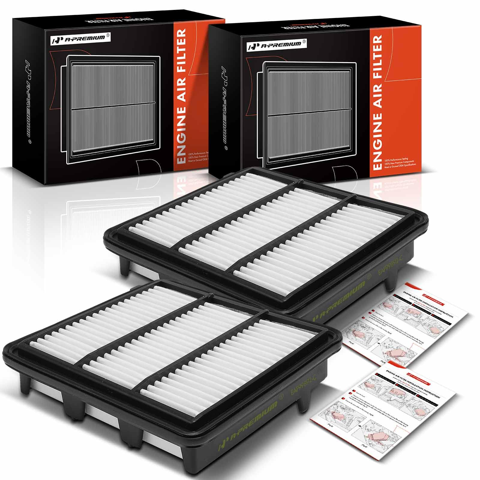PREMIUM ENGINE AIR FILTER FOR 07-12 MAZDA CX-7 & 03-08 MAZDA 6 3.0L & 2.3L TURBO