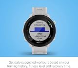 Garmin – Forerunner 55 - Montre GPS Multi-activités Running avec Fonctions d’Entrainement Coach et Cardio au Poignet – Blanche (Reconditionné) - 4