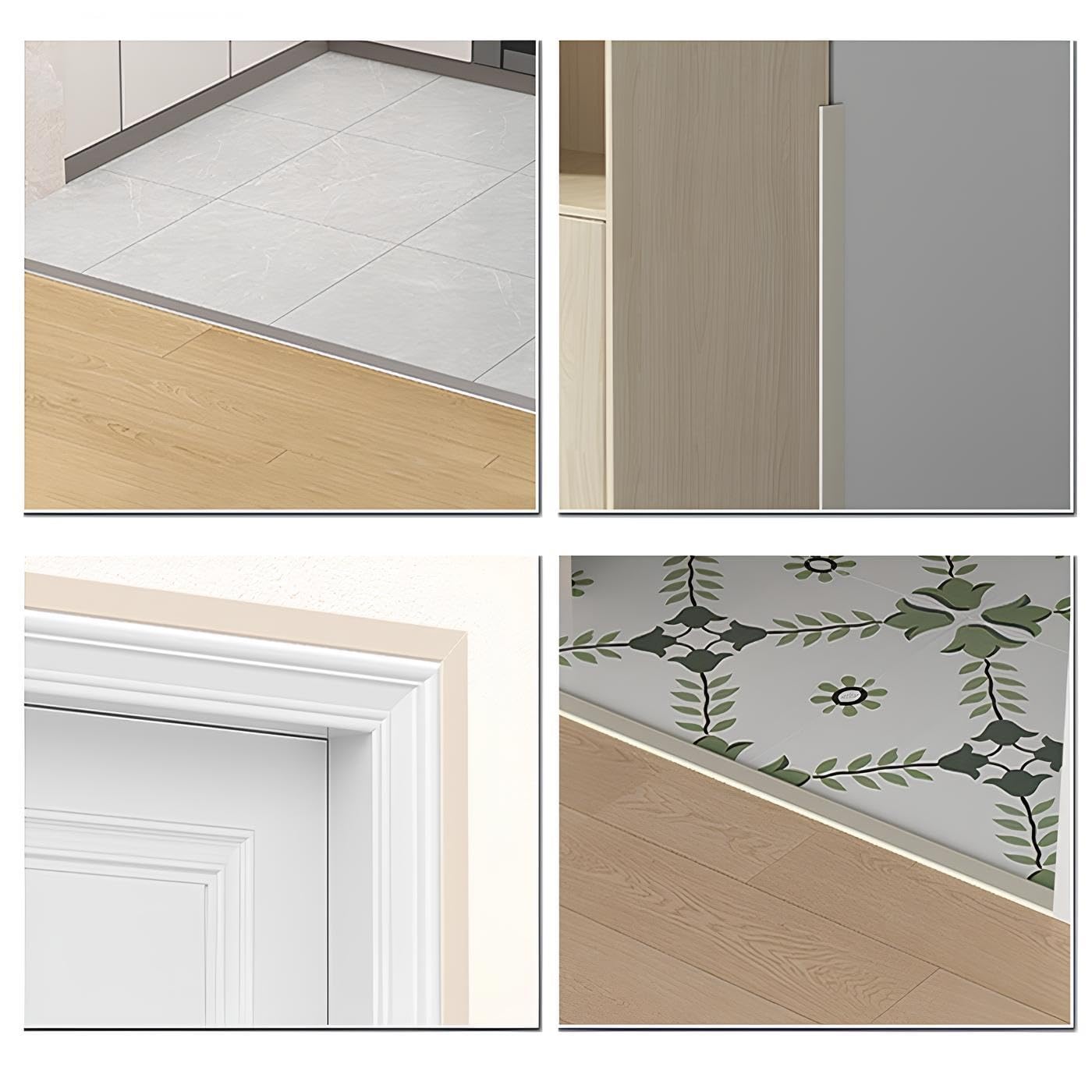 Übergangsprofil Breite 60 Mm Übergangsleiste Aluminium 80-150cm