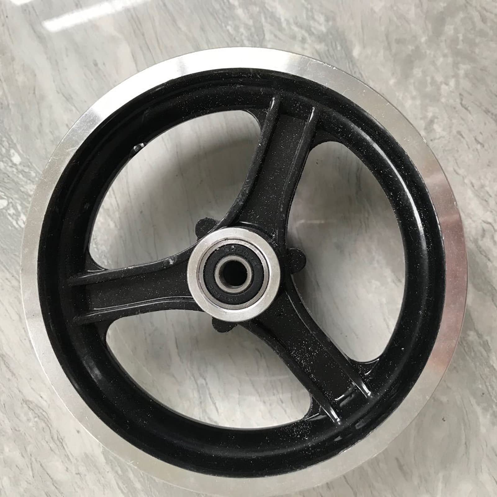 Ruote di ricambio per scooter Pneumatici per scooter elettrici, cerchi in lega di alluminio da 10 pollici Cerchi per pneumatici 10X2,50 Mozzo ruota per scooter elettrico da 10 pollici, sicuro e confor