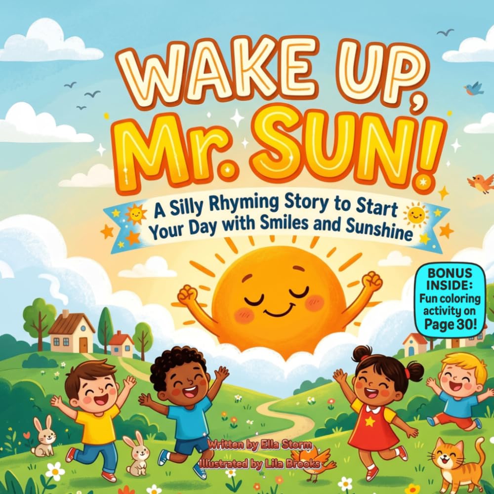 Wake Up, Mr. Sun!: A Silly Rhyming Picture Book About Sunshine, Morning Fun, and Starting the Day with a Smile