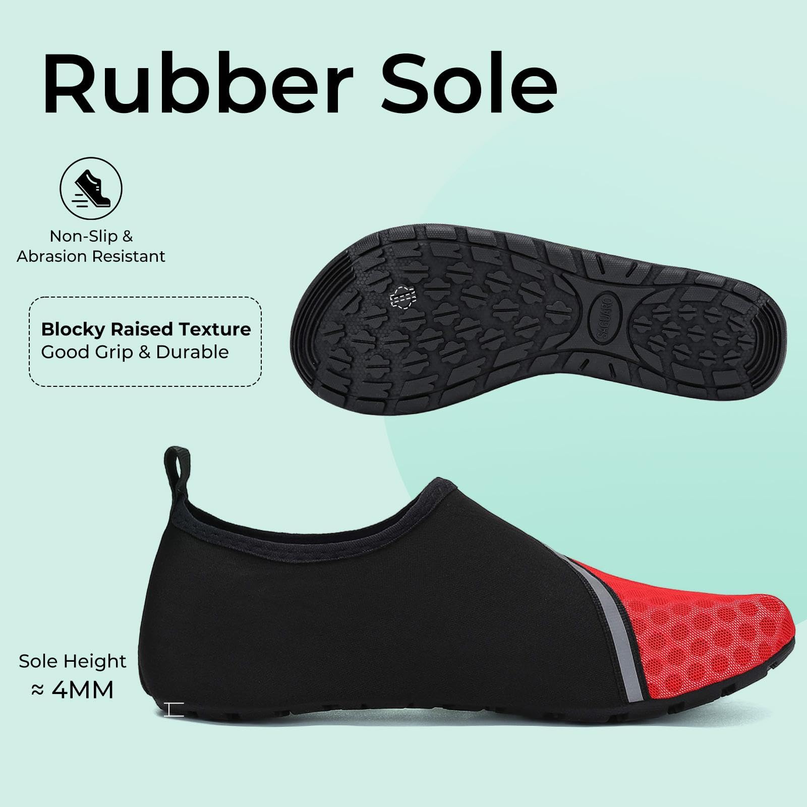 SAGUARO Scarpe da Scoglio Uomo Donna Rapida Scarpette Scarpette Scoglio EU Gr.36-47