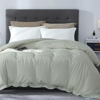 Vista 9 de SLEEP-NEST Funda de edredón extragrande tamaño King de 128 x 120 pulgadas, funda de edredón de lujo de 1 pieza, 600 hilos, funda de edredón 100%