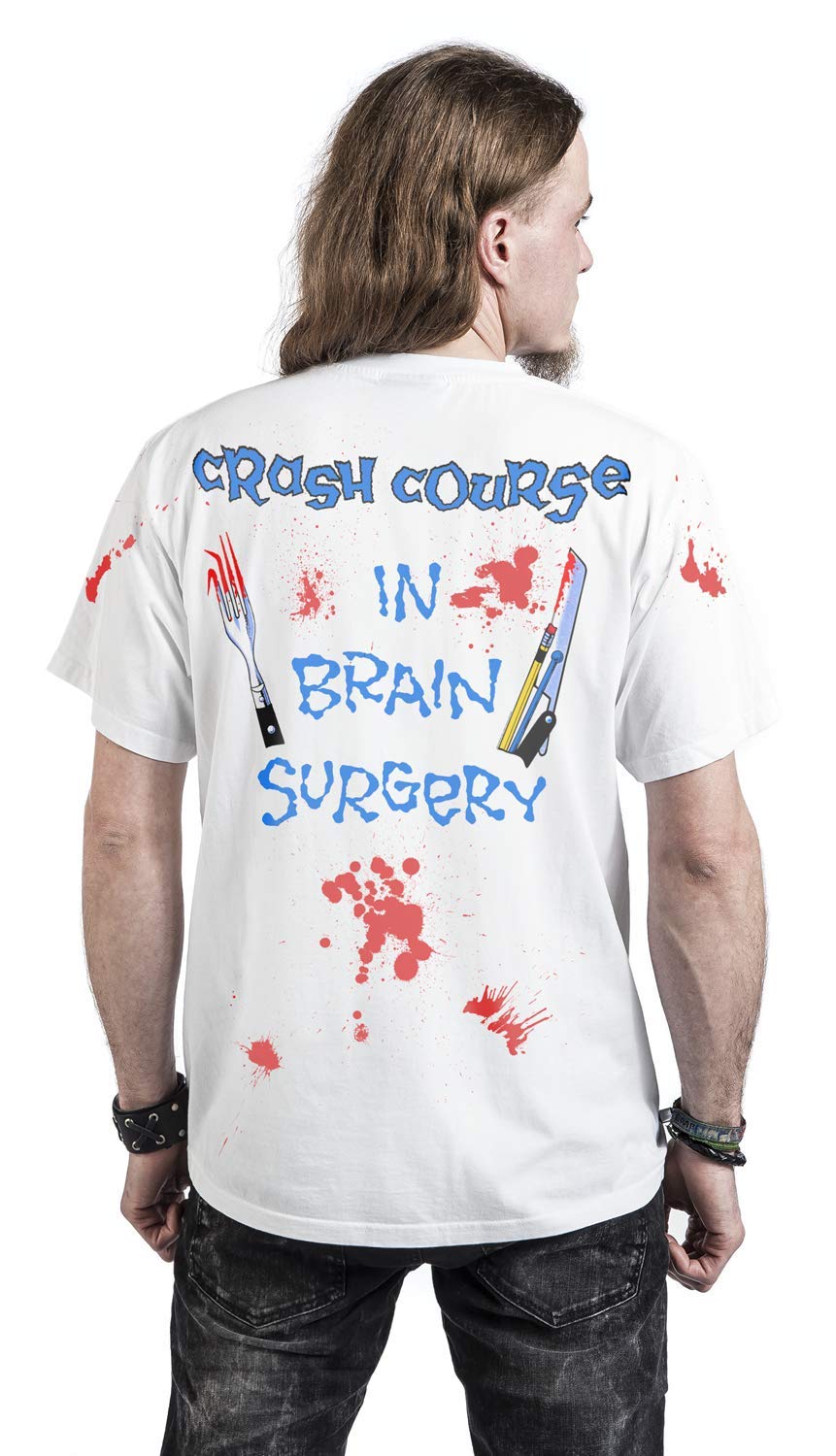 Metallica Crash Course - Jumbo Camiseta Blanco XL
