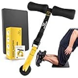 Nordic Hamstring Curl Strap, Nordic Curl Strap Holds 420 Pounds Great for Hamstring Curls, Sit-ups, Spanish Squats, Ab Workout, 5 Second Setup Nordic Curl Strap Home Fitness Equipment