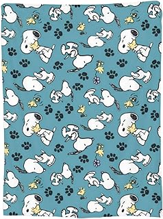 ブランケット スヌーピー (2) 毛布 ひざ掛け フランネル毛布 マイクロファイバー ふわふわ 軽量 暖かい 洗える 薄手 オフィス 旅行 出張 車内 キャンプ 冷房対策 おしゃれ 四季適用 プレゼント 150×200cm