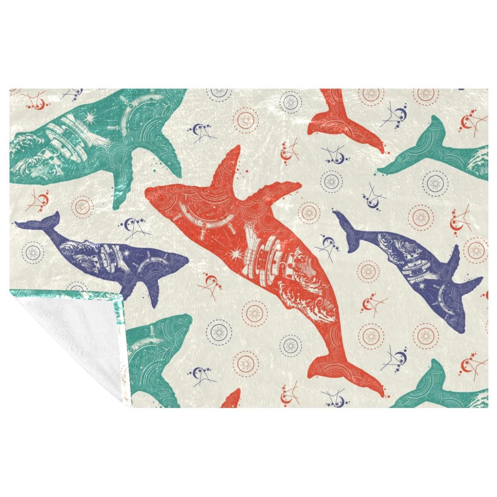 Couverture de voyage baleine pour vos pique-niques et sorties camping