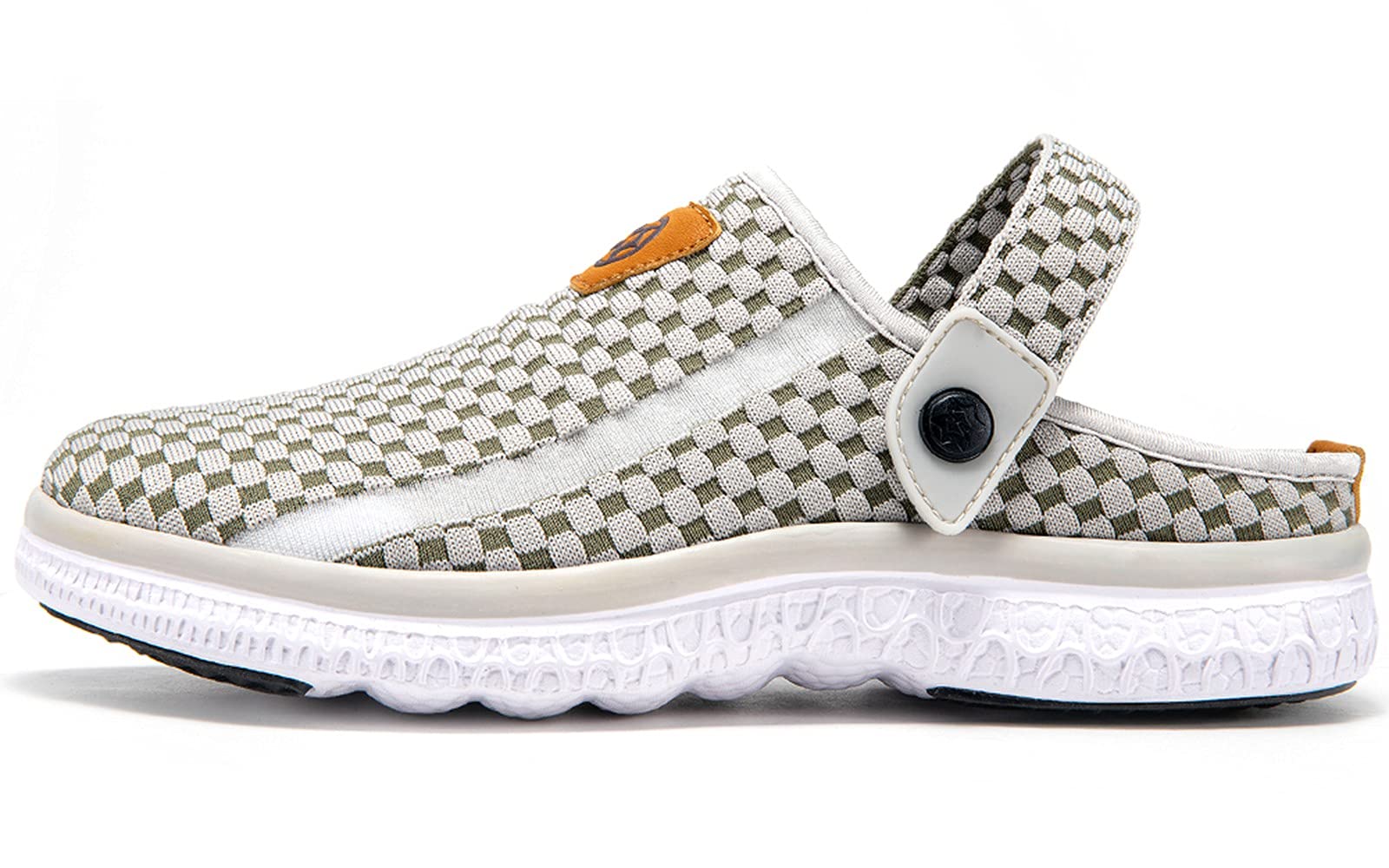Zoccoli Sabot Uomo Donna Spiaggia Giardino Pantofole Maglia Traspirante Clogs Scarpe da Mare Estate Sandali Antiscivolo Piatto Ciabatte