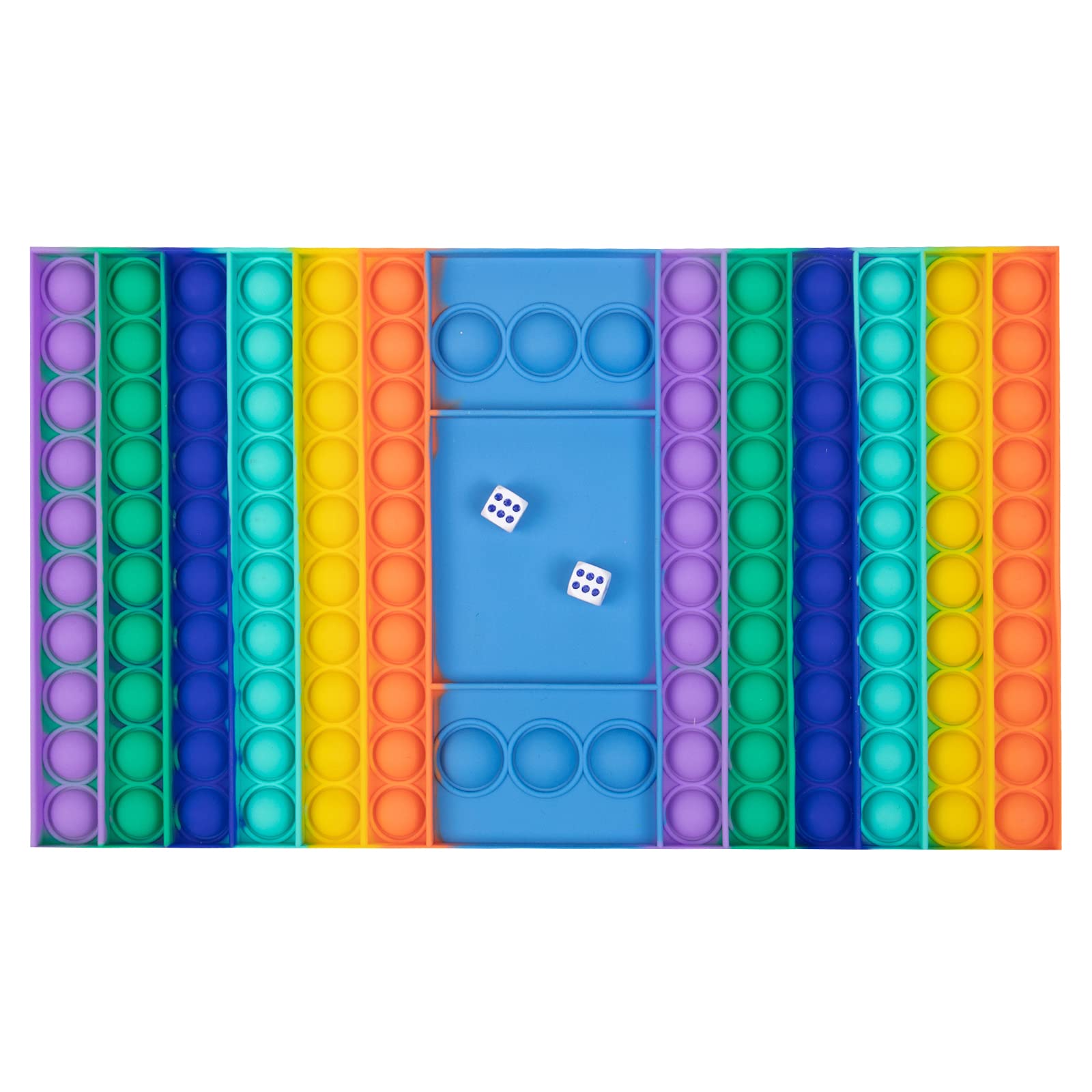 Chess Board Pop It Fidget Toy Big Pop Its Silicone Push Jumbo Pop Bubble Sensory Toys Popper Fidget Toys Stress Relief Tools For Kids Men Women Adult Buy Online In Aruba At