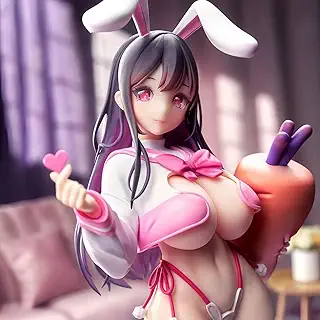 JKバニーガール卯之樱車の置物元気美少女27 cm ABS&PVC製塗装済み完成品モデル