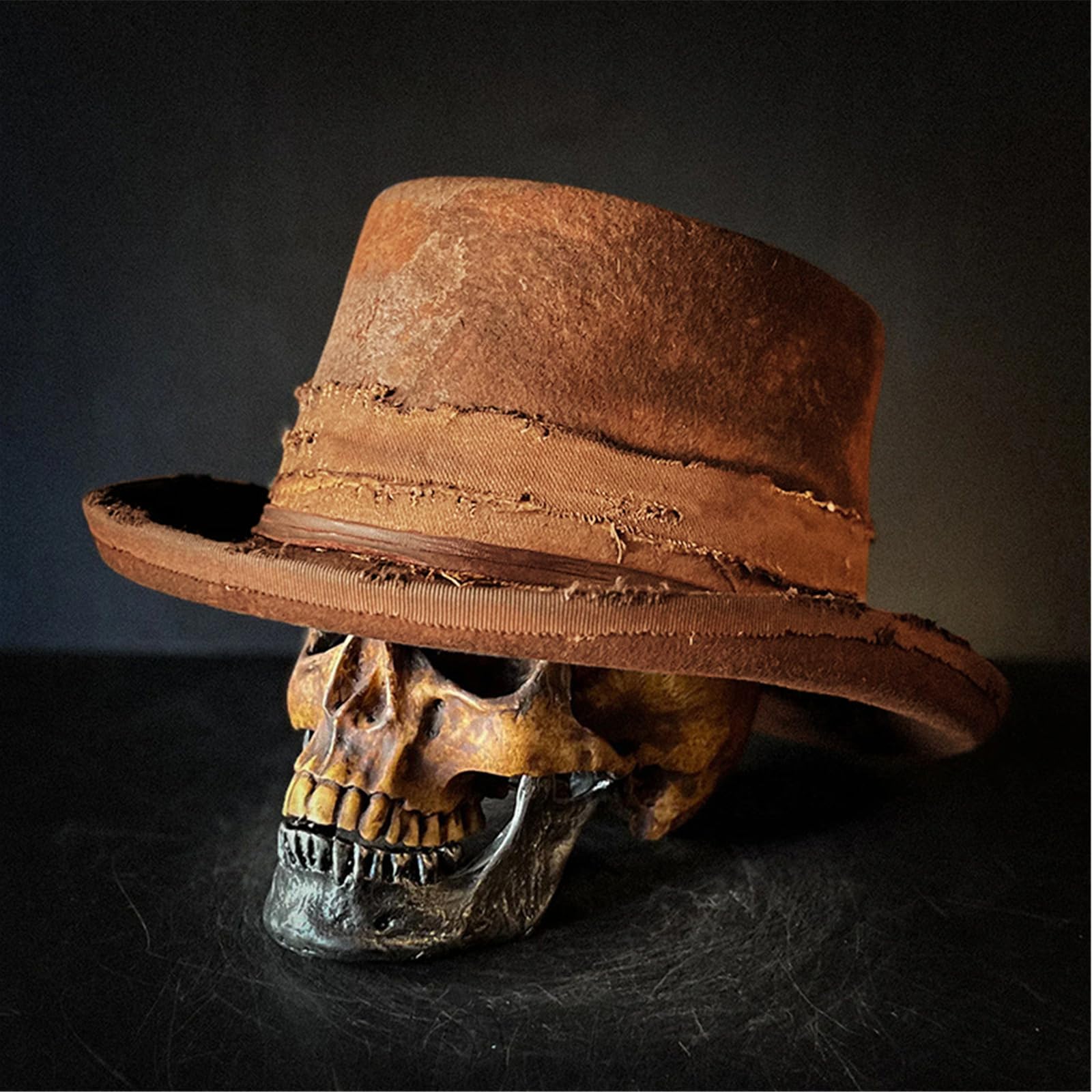 Sombrero Fedoras de moda para mujeres y hombres con cinturón, sombrero de panamá, sombrero de magos, sombrero de lana, disfraz de juego de rol, sombrero de disfraz para adultos