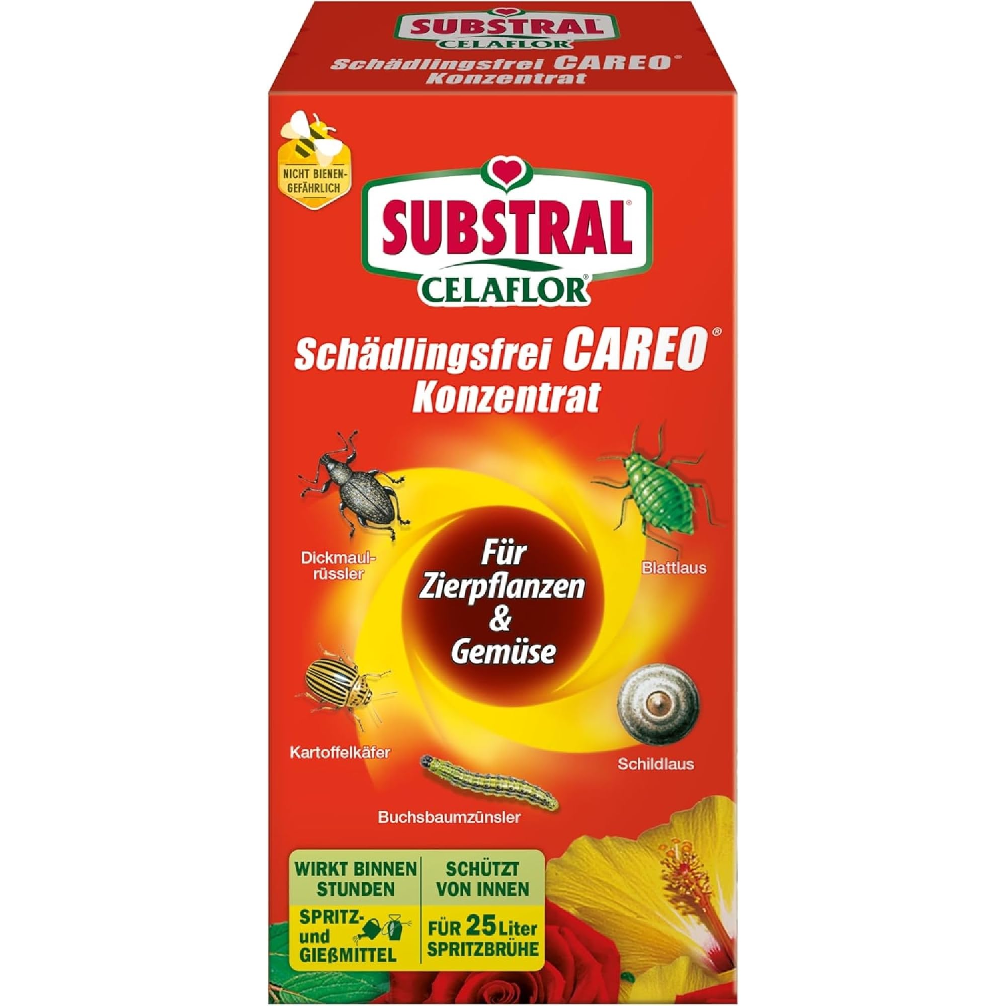 Substral Careo Konzentrat 250 ml gegen Blattläuse & Schädlinge