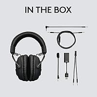 Vista 8 de Logitech G PRO Gaming Headset for Oculus Quest 2 - Oculus Ready - Custom-length Cable - PRO-G Precision Gaming Audio Driver - Steel and Aluminum