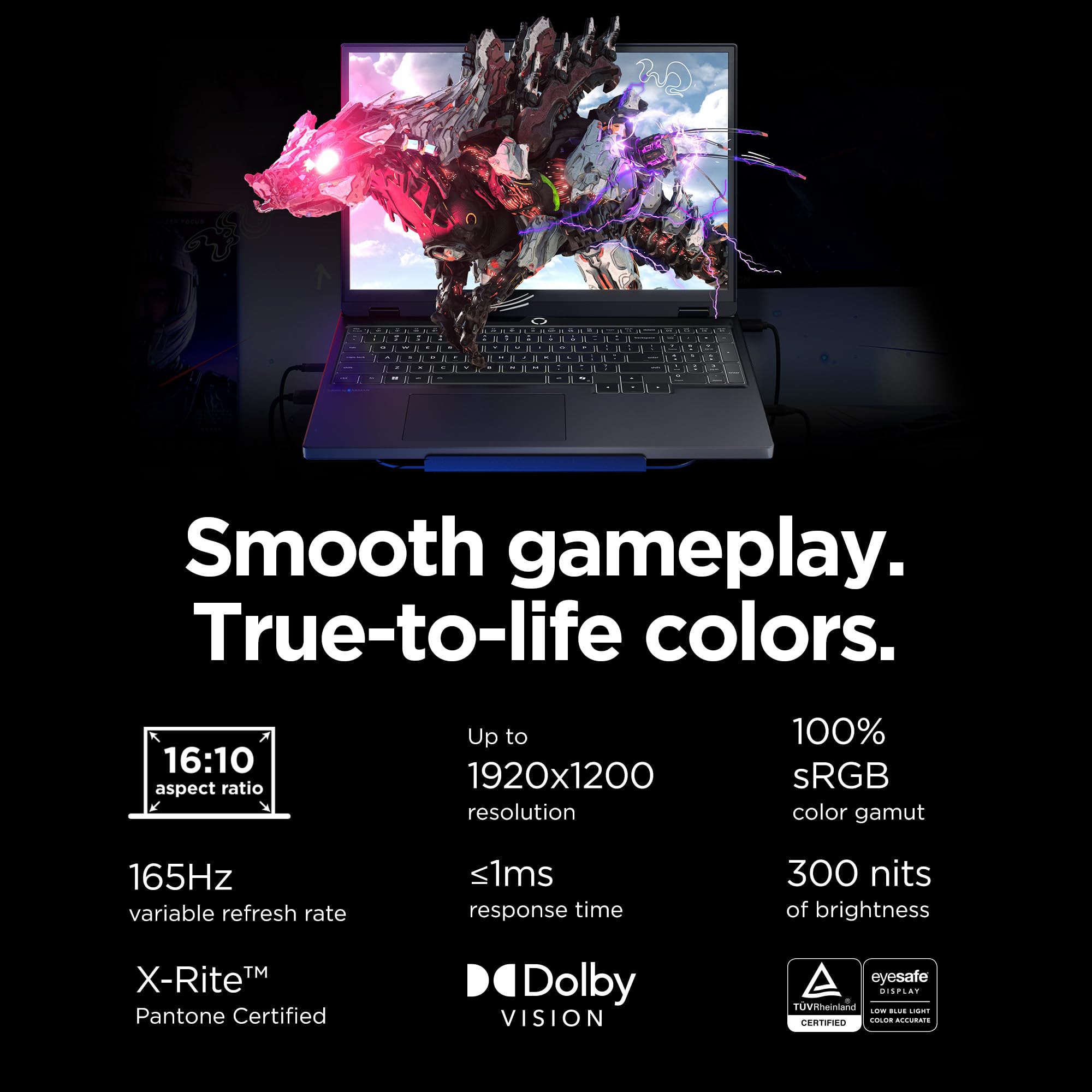 Lenovo Legion 5i – AI-Powered Gaming Laptop - Intel® Core™ i7-13650HX - 15" 2K WUXGA IPS Display – 4.9GHz – NVIDIA® GeForce RTX™ 5050 – 16GB Memory – 512GB Storage – Eclipse Black