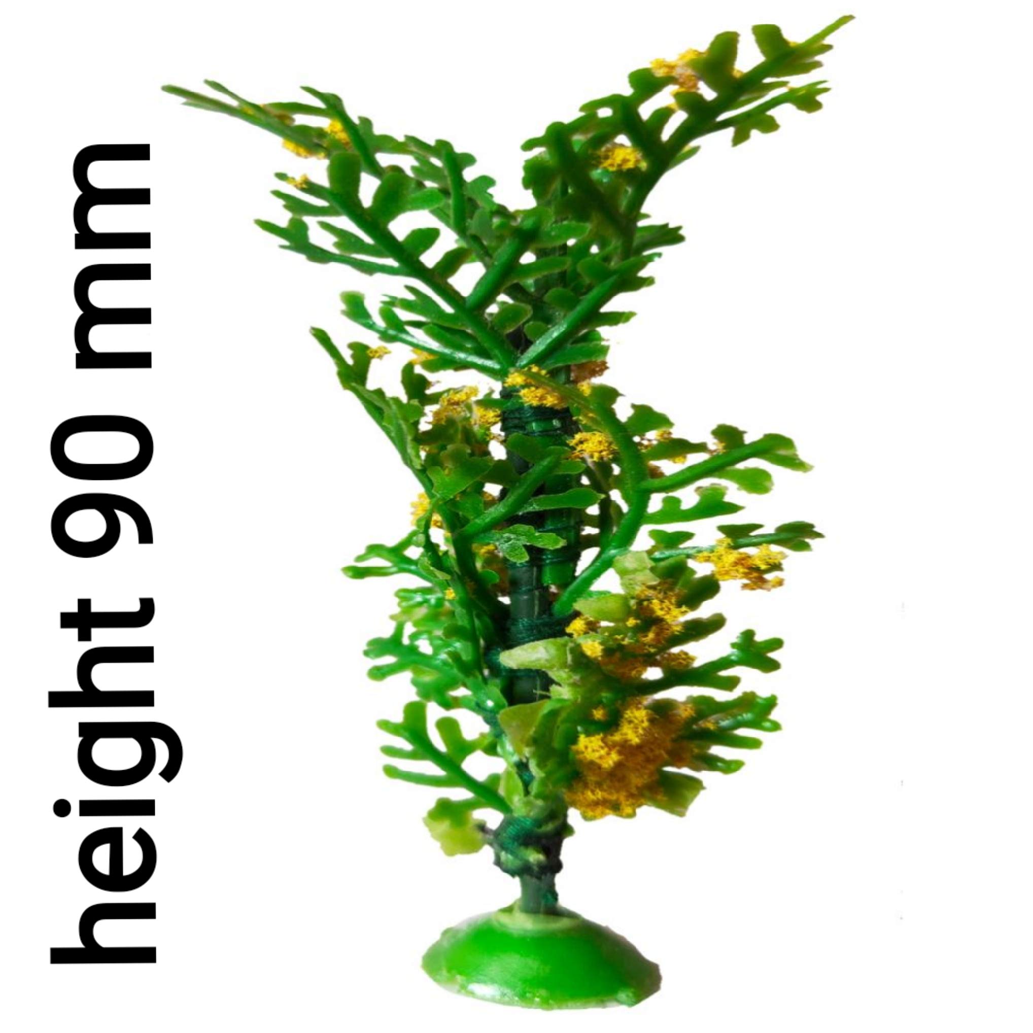 BISWAS BROTHER Artificial Tree (tree no 4) 30 Pieces 90 mm height All Purpose Tree Artificial Tree Use Diorama,It’s for architectural model tree and height is 9cm, Railroad model (Green and Yellow) art and craft Handmade,Architectural Miniature Tree. 1