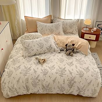 Amazon｜布団カバー カラー 水玉模様 100%コットン ドット縞 波