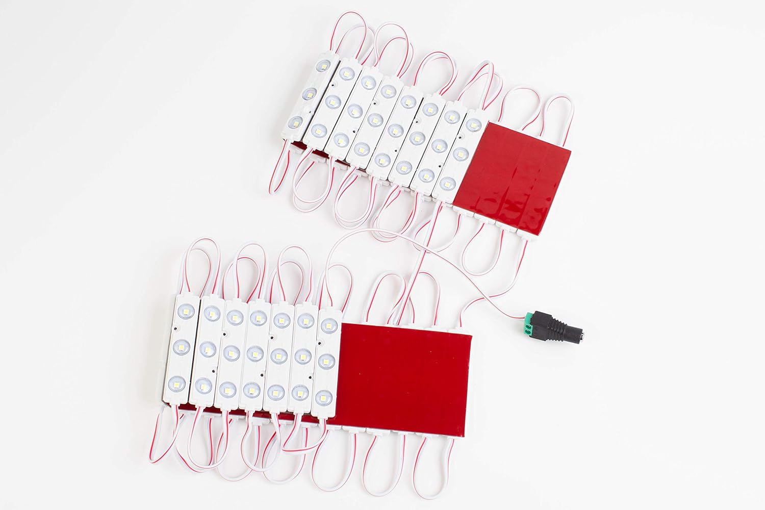 24v Super Bright storefront LED Light Pure White Z3030 Injection Module + UL 24v Power Supply Package (20FT)