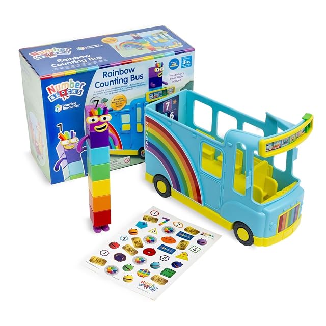 Learning Resources Rainbow Counting Bus