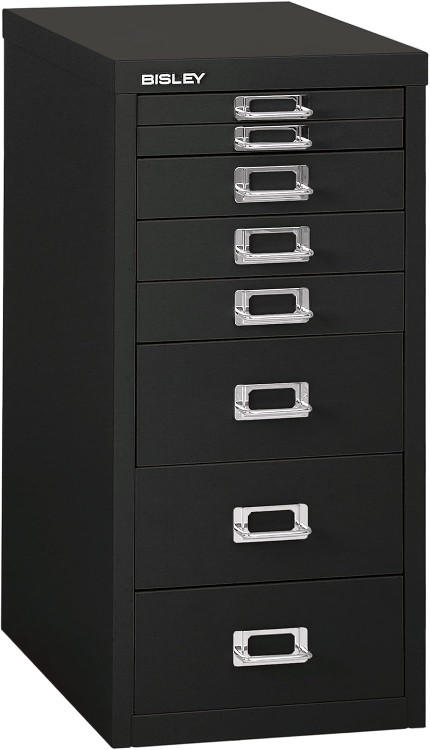 Bisley 8 Drawer Steel UnderDesk Multidrawer Storage