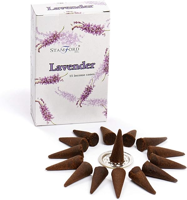 Stamford Lavender Incense Cones, Multi-Colour