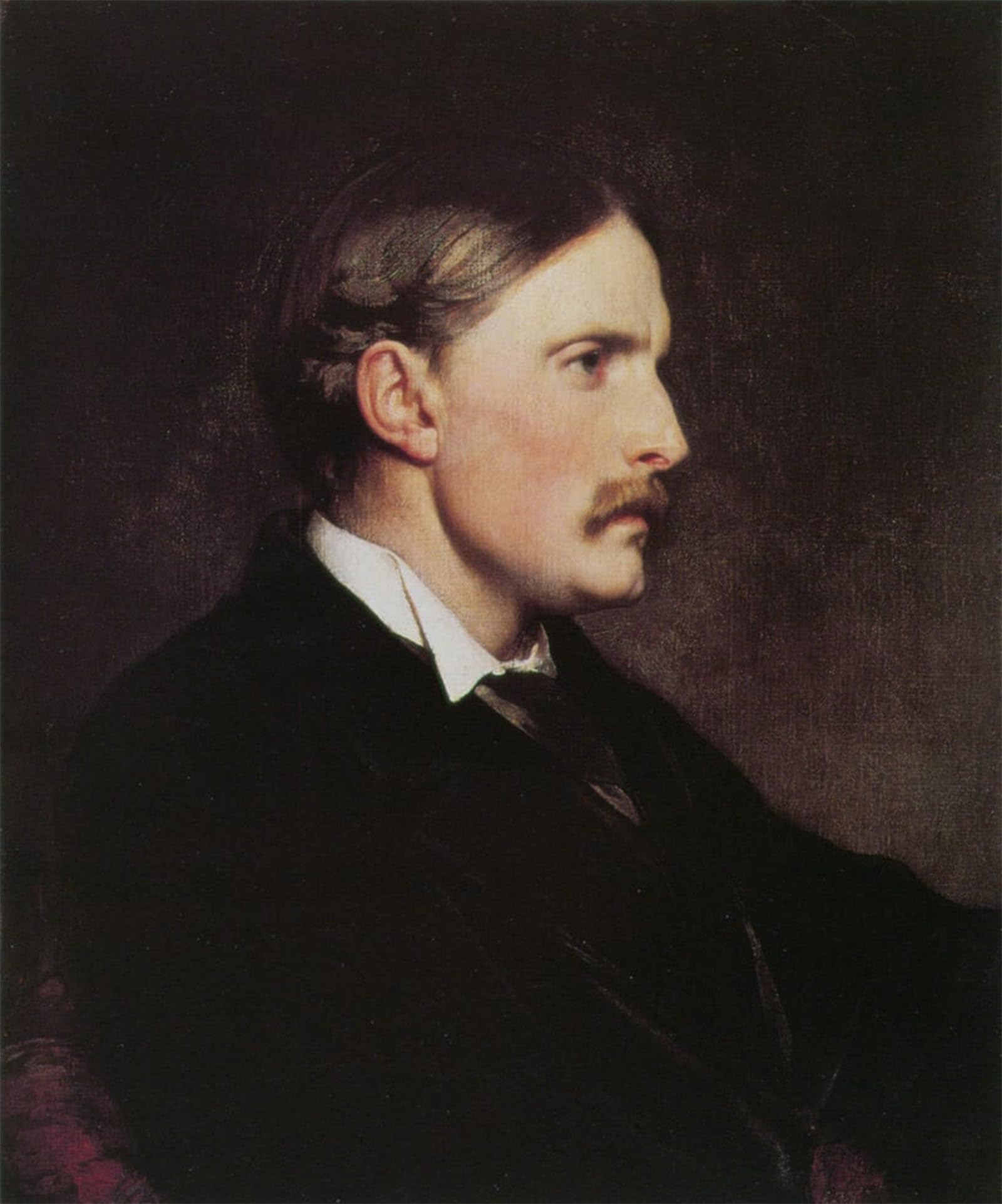 ARTXLXXBN Famous Painting Art Wall Decor Abstract Art Picture Portrait of Henry Evans Gordon by Frederic Leighton Animal Pictures for Home Decor 60x90cm