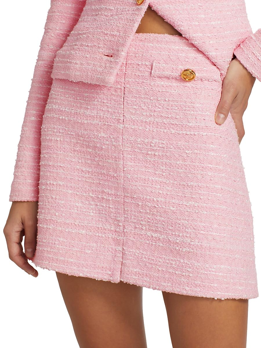 Giambattista Valli, Bouclé A-Line Miniskirt