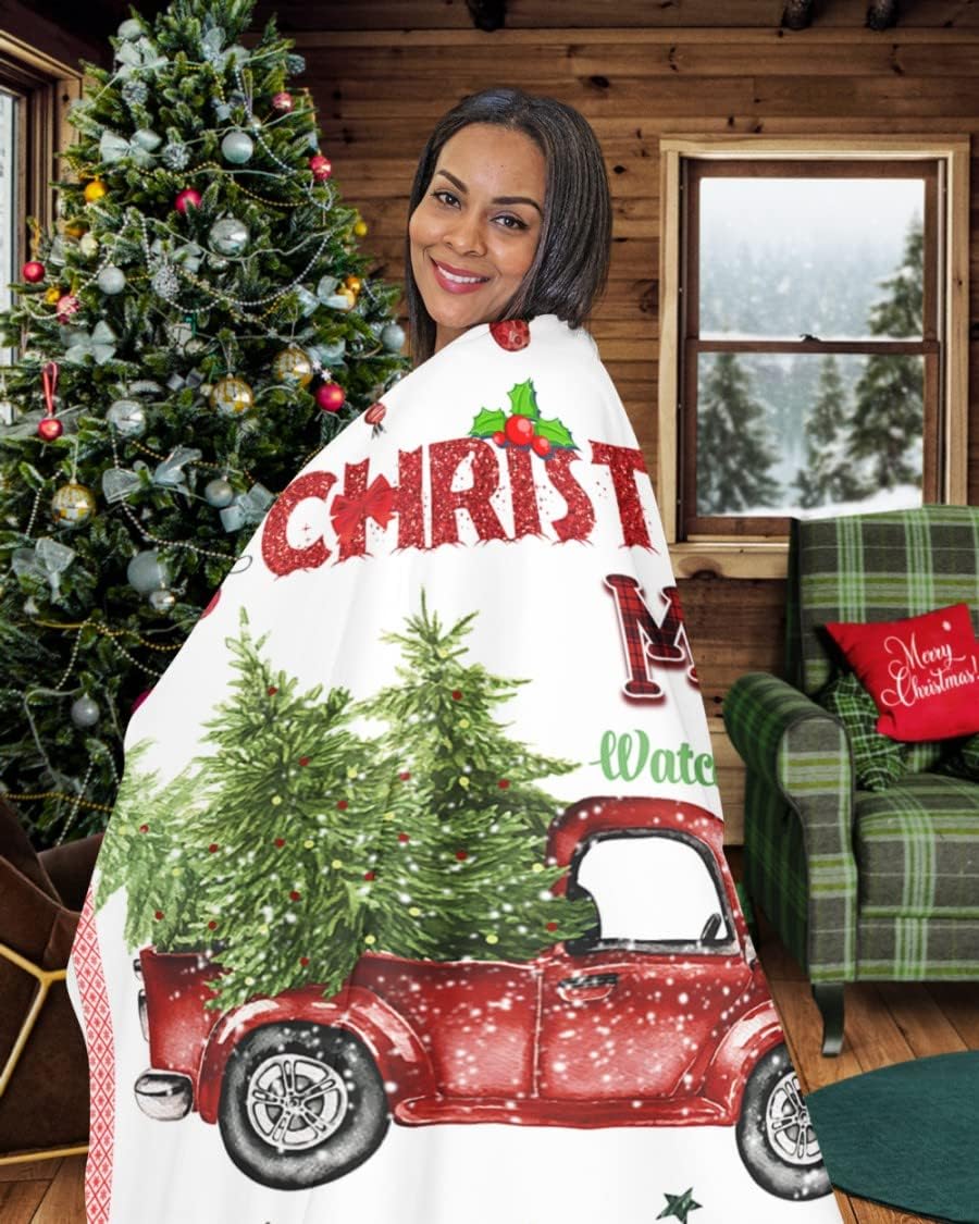Personalized Blanket-This is My Christmas Movie Watching, Merry Christmas, Quilt, Fleece Blanket- Best Gift for Your Family Sherpa Fleece Blanket/Gift-467