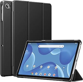 MoKo for Onn 11 Tablet Pro Case 2023 - Premium Vegan Leather Protective Stand Cover with Multi-Angle Stand Folio Cove for ONN Tablet Pro 11'' / 11 inch Android Tablet, Black