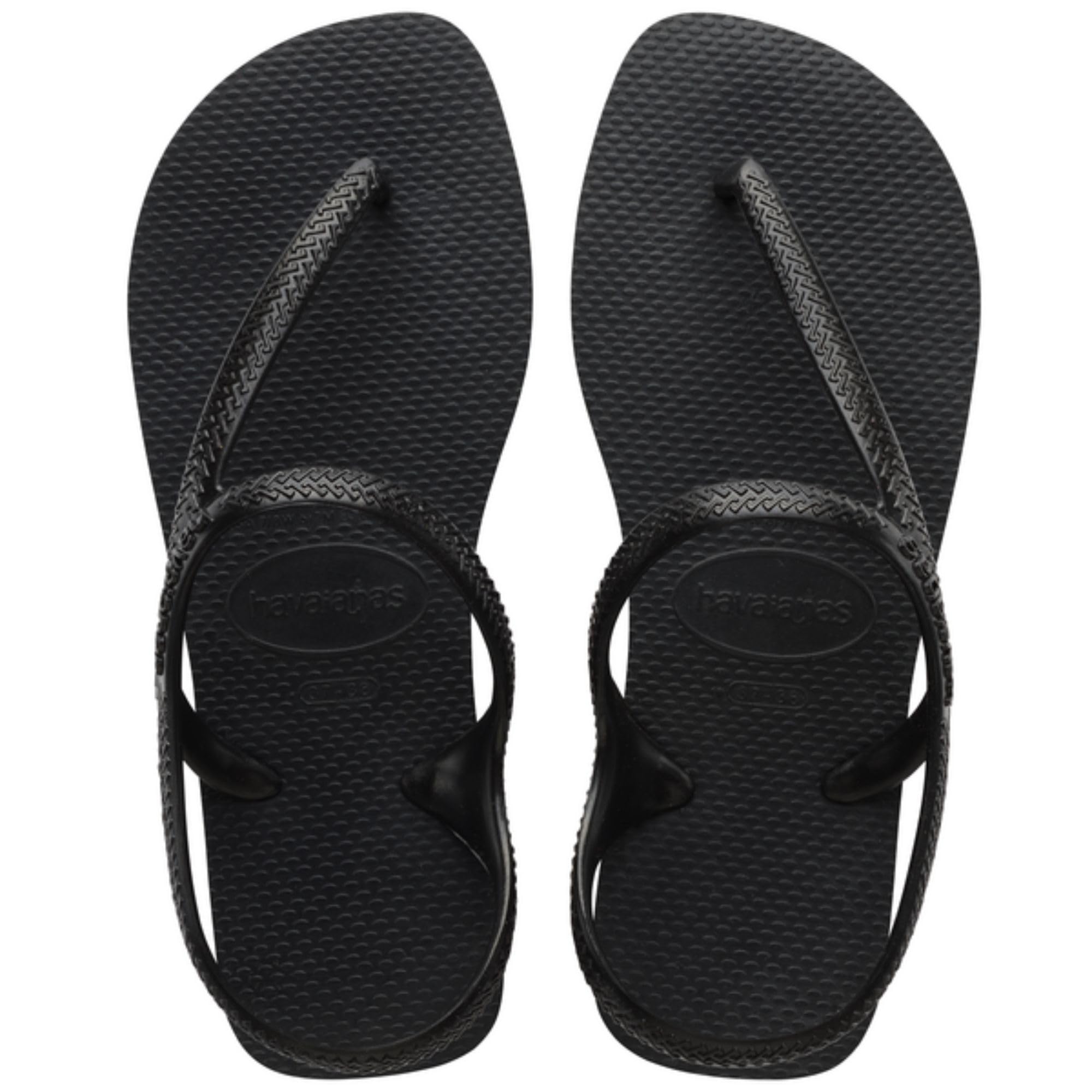 Havaianas Flash Urban Women's Slide Sandals, Black, 8 UK