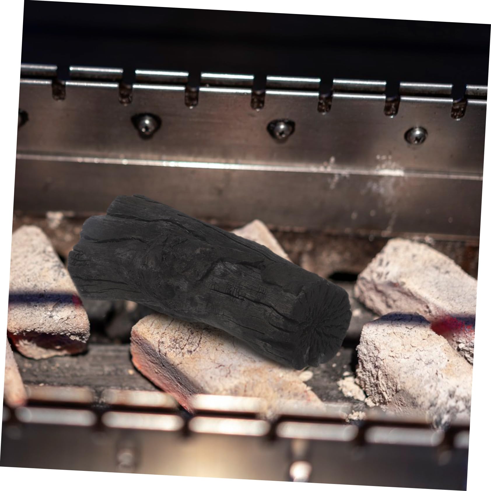 Didiseaon Carbón Vegetal para Barbacoa y Parrilla, Encendido Fácil, Larga Duración, 1 Bolsa, Adecuado para Acampar y Chimenea, Realza el Sabor