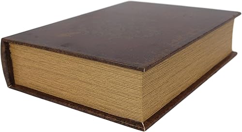 Miniatura 5 de Ebros Gift Juego de 3 cajas de libros de madera de imitación de cuero sintético con diseño floral de Viajes del Viejo Mundo multicolor