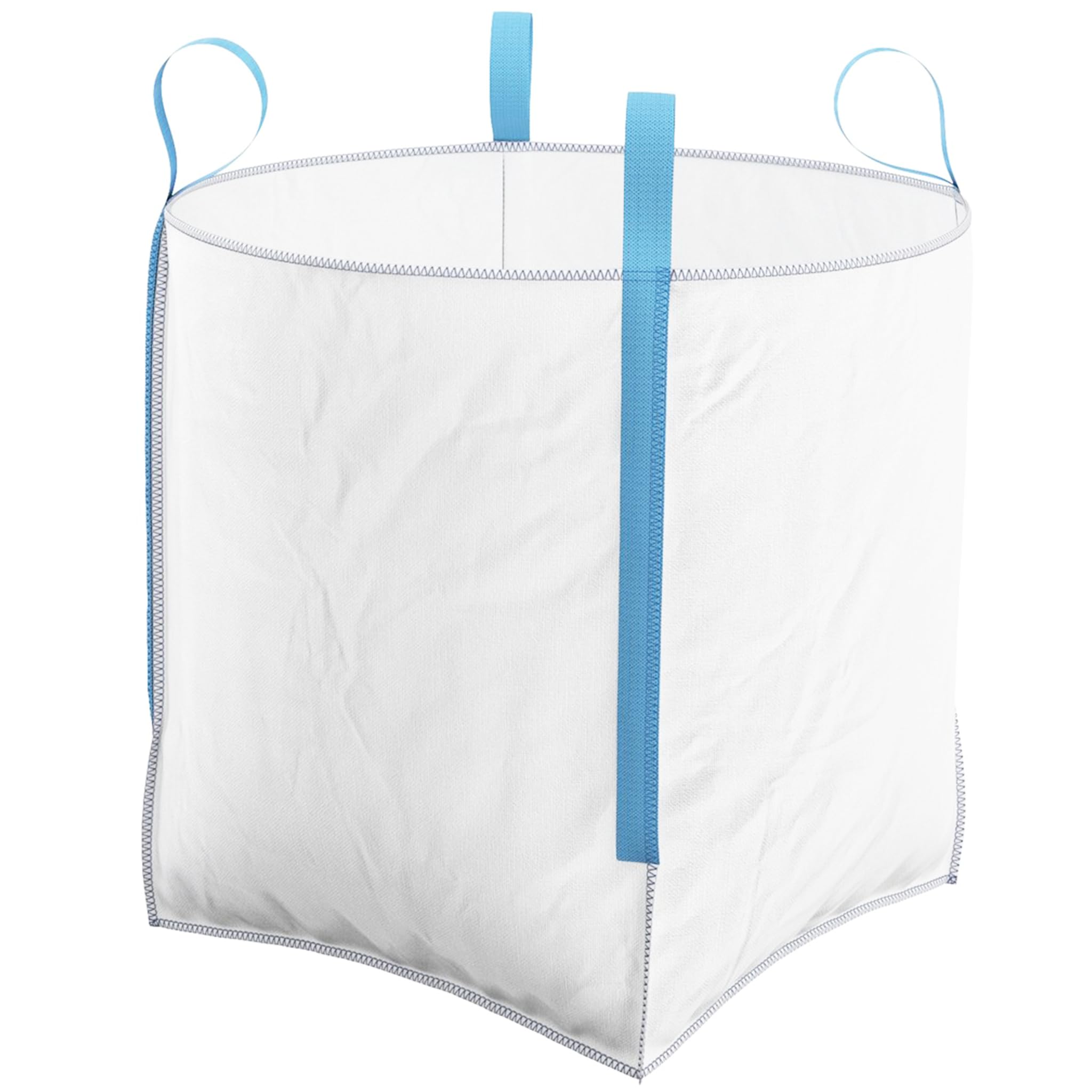 1 Tonne FIBC Builders Bulk Bag 85cm x 85cm x 85cm - Garden Building Waste Jumbo Ton Heavy Duty Sack