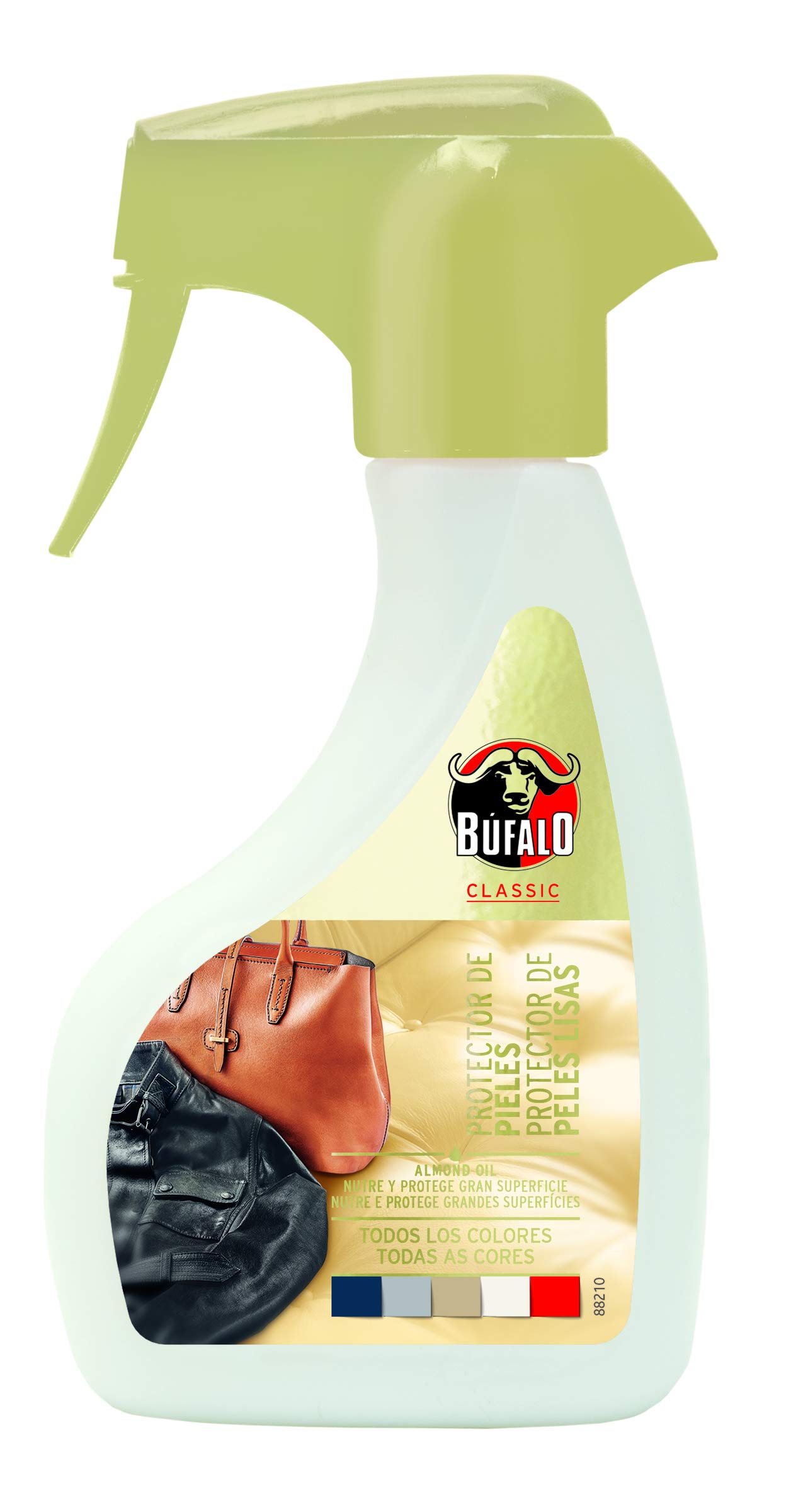 Búfalo Classic Spray Protector de Pieles, Grandes Superficies, Calzado y Bolsos, 250ml