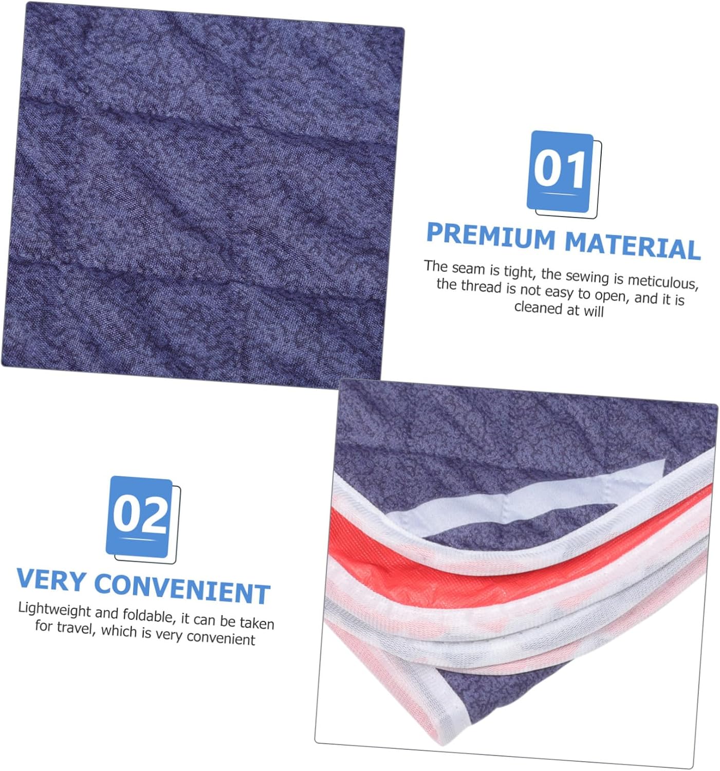 Washable Cotton Incontinence Bed Mat Breathable Reusable Urinary Under Pad for Elderly Boy Girl and Menstruation Quilted Absorbent Changing Mat Style