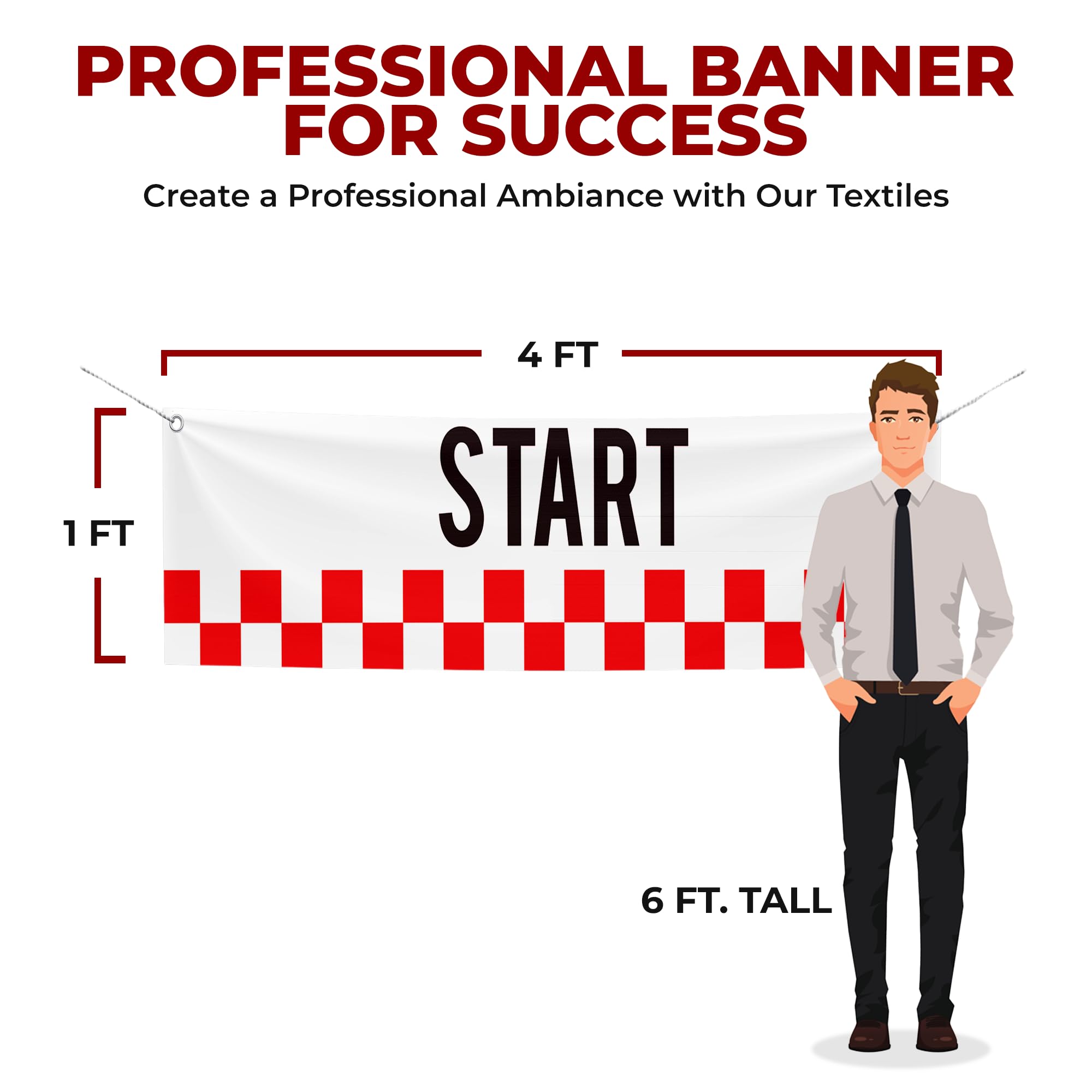 Start Line Banner Poster Speech Bubble Banner With It Is Time To Start