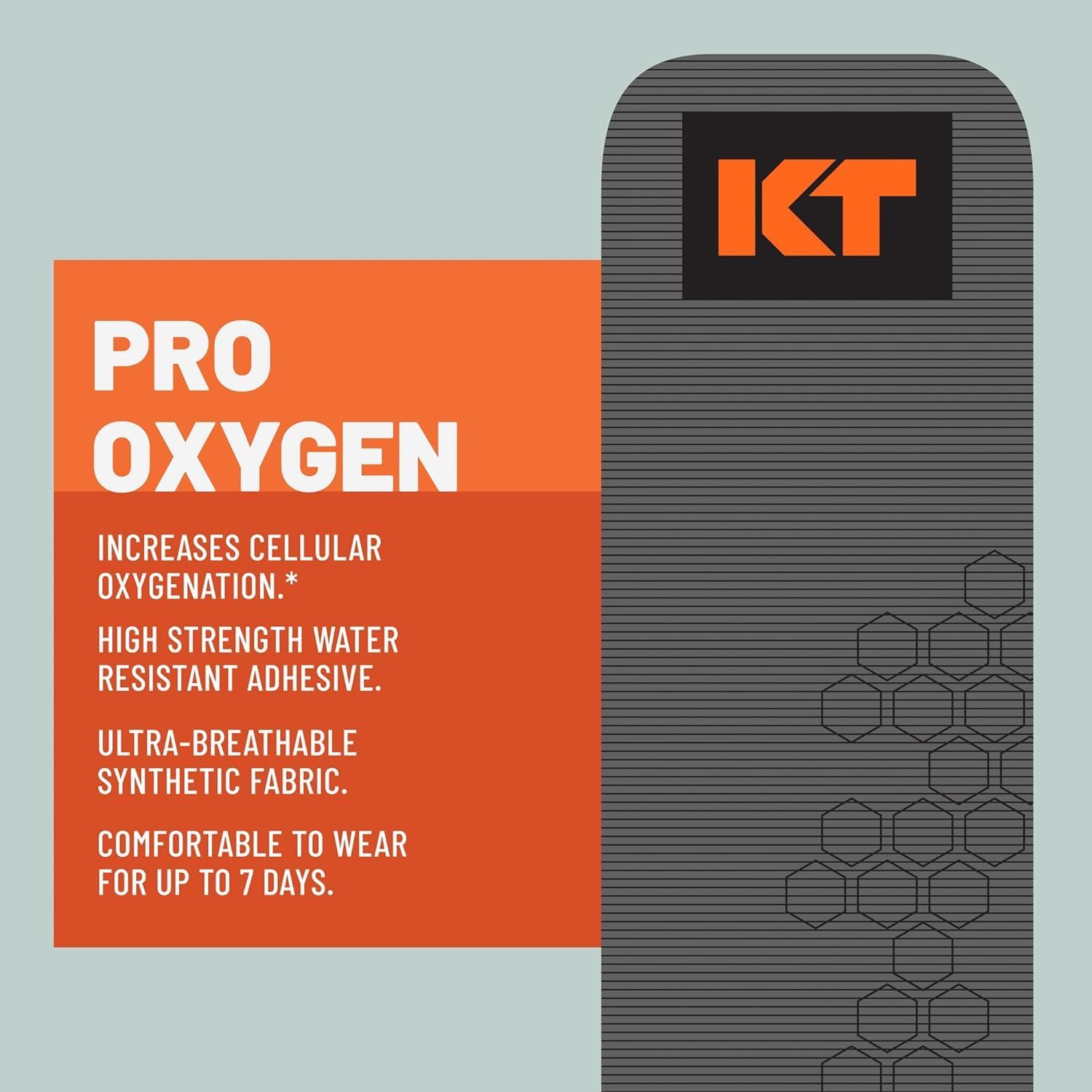 KT Tape, Infused Bundle, Pro Ice and Pro Oxygen Kinesiology Tape, 20 Count, 10" Strips