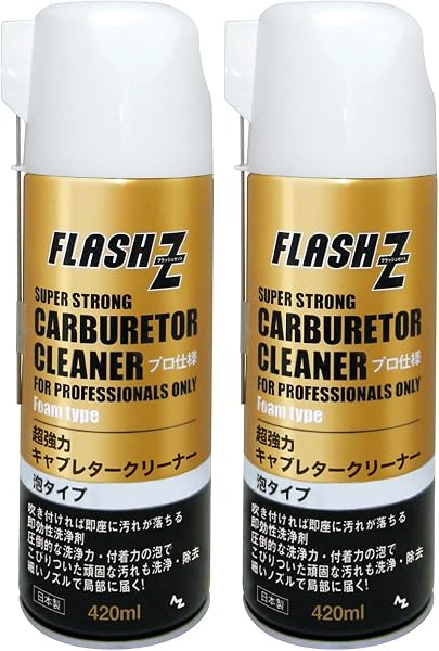 AZ(エーゼット) 強力キャブレタークリーナー 泡タイプ 420ml F215 - 2