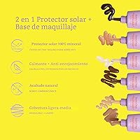Vista 4 de Tower 28 Beauty SunnyDays - Protector solar teñido SPF 30 para pieles sensibles, 2 en 1, protección facial de amplio espectro UVA/UVB + base, tono