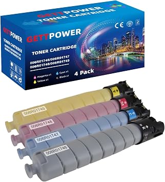006R01746 006R01747 006R01748 006R01749 Toner Cartridge, Premium C8130 C8135 Toner Compatible Replacement for Xerox AltaLink C8145, C8155, C8170, C8230, C8235, C8245, C8255, C8270