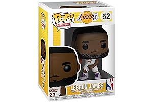 Funko POP NBA: Lakers - LeBron James (White Uniform) Collectible Figure