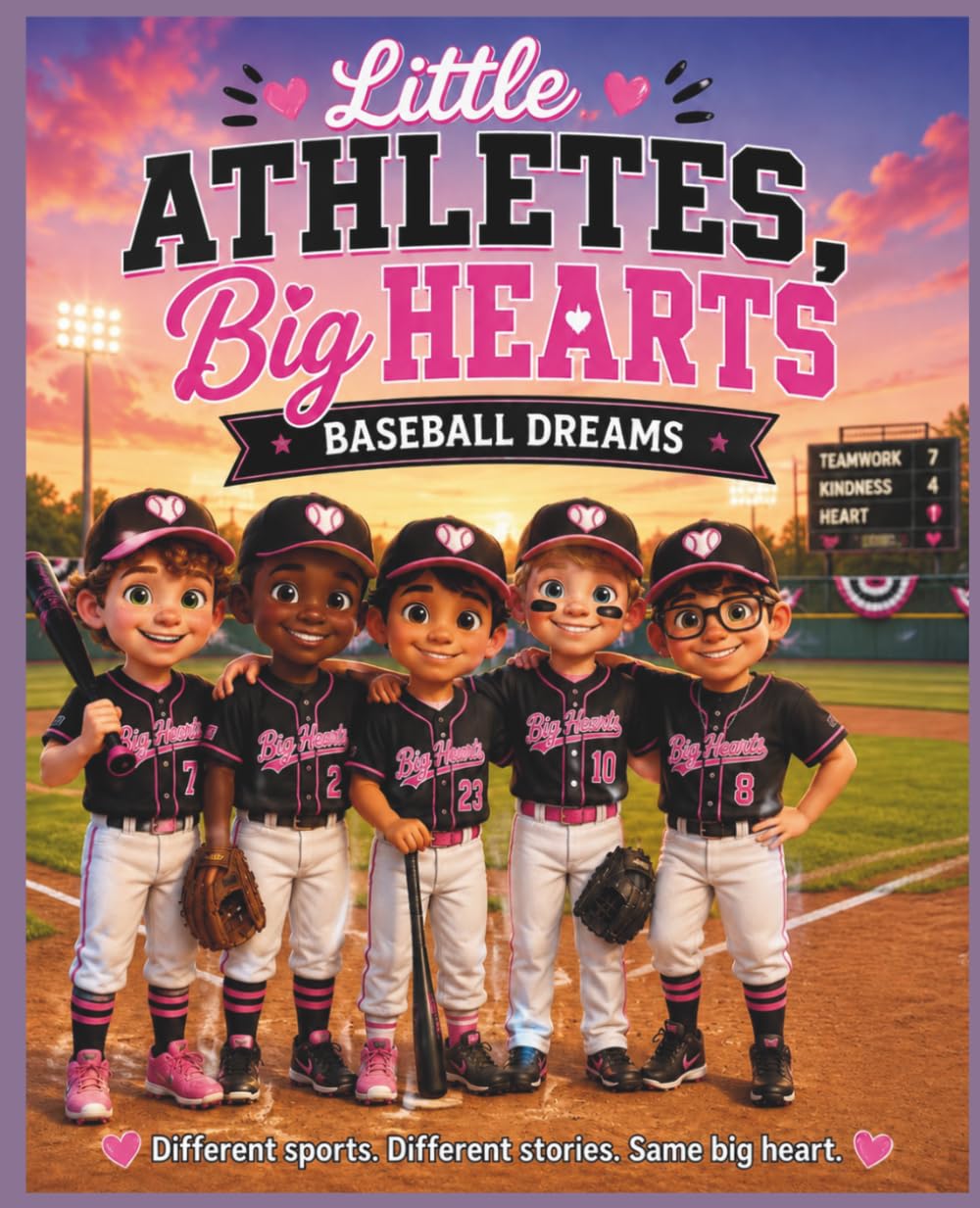 Little Athletes Big Hearts: Baseball Dreams